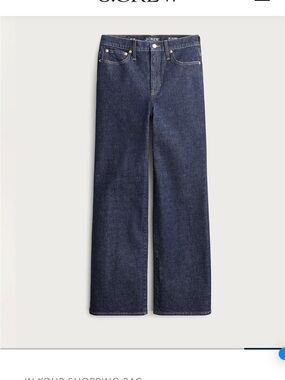 J. Crew slim Wide-Leg Jeans 29